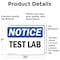 Signmission Test Lab, 10 in W x Rectangle, Vinyl Decal OS-2PACK-NS-D-710-L-18543 - alternate 3